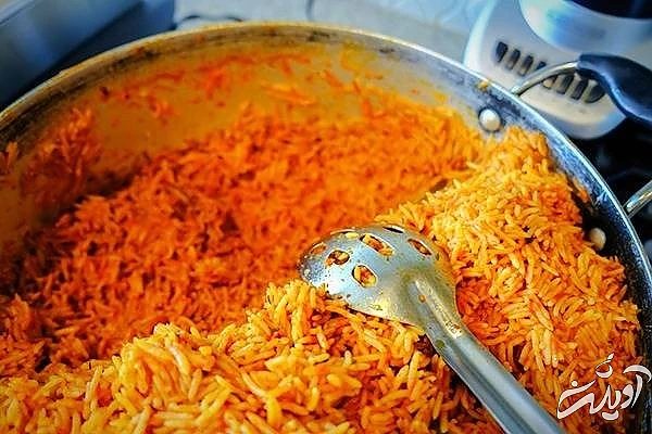 برنج و مرغ جولوف در کشور نیجریه برنج و مرغ جولوف